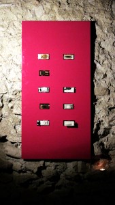 Pannello di UNU unonell’unico, Todi. ph. Maria Luisa Priori